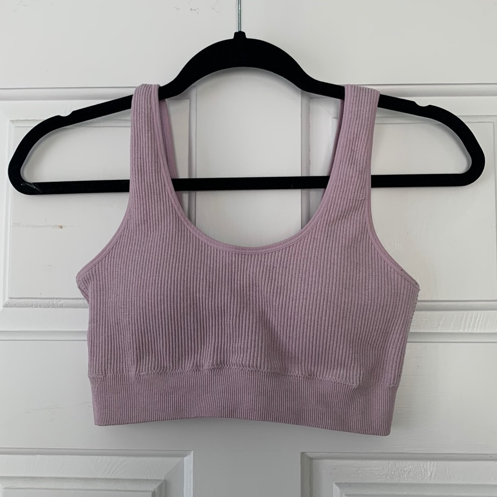 Ribbed AERIE Bralette